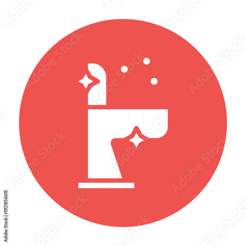 Toilet Cleaner Vector Icon