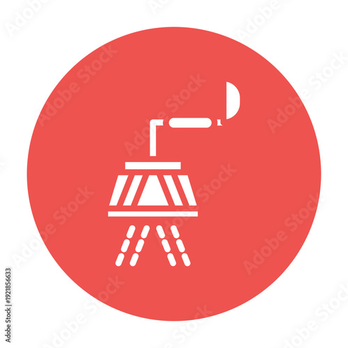 Spray Mop Vector Icon