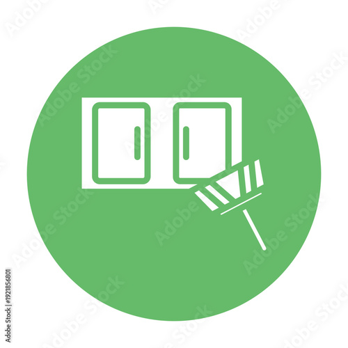 Window Cleaner Vector Icon