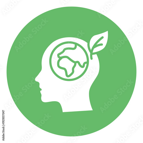 Ecological Consciousness Vector Icon