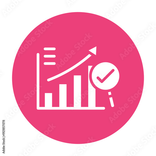 Predictive Analytics Vector Icon