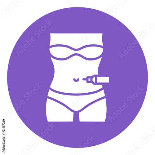 Liposuction Vector Icon