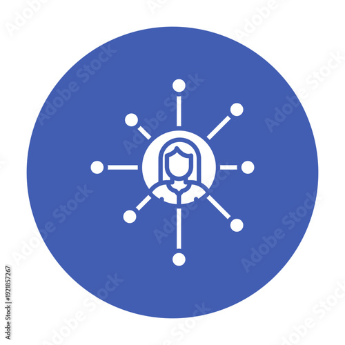 Networking Vector Icon