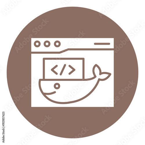 Docker Image Vector Icon