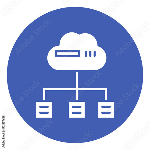Load Balancer Vector Icon