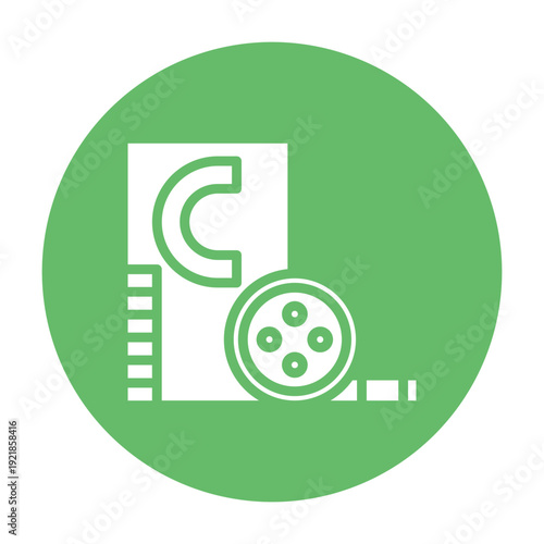 Closed Captions Vector Icon