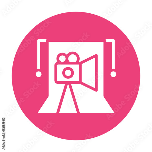 Green Screen Vector Icon