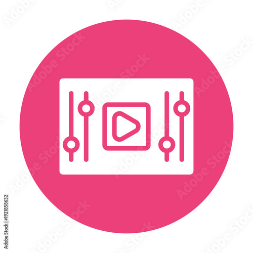 Movie Trailer Vector Icon