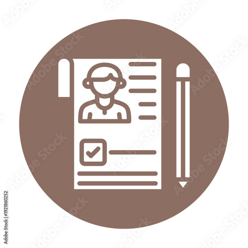 Enrollment Vector Icon