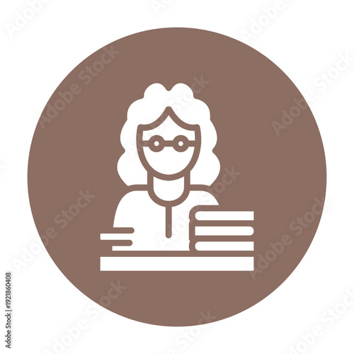 Professor Vector Icon