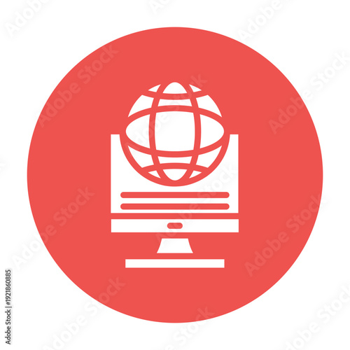 Content Delivery Network Vector Icon