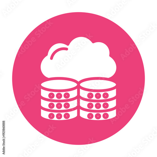 Data Center Vector Icon
