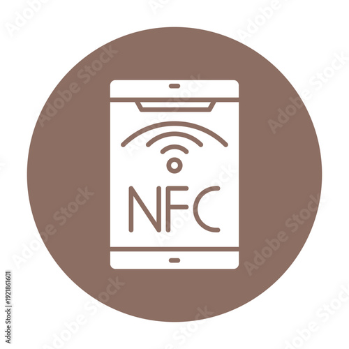 NFC Vector Icon