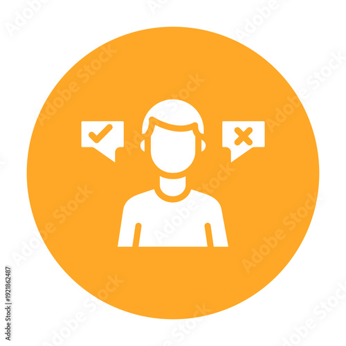 Decision Making Vector Icon