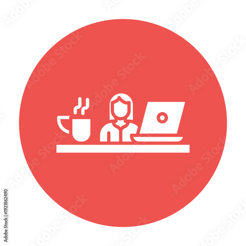 Freelance Vector Icon