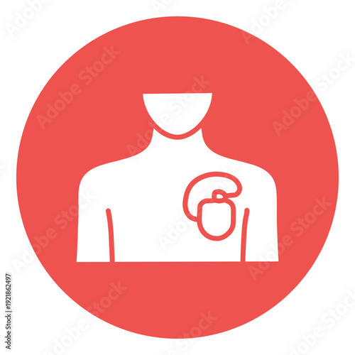 Pacemaker Implantation Vector Icon