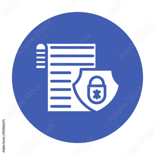 Security Policy Vector Icon