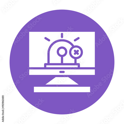 Silent Alarm Vector Icon