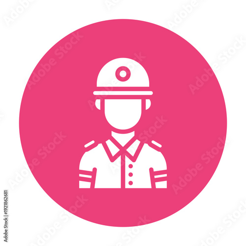 Security Guard Vector Icon