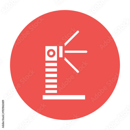 Turnstile Vector Icon