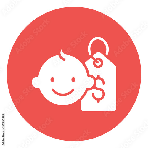 Kids Prices Vector Icon