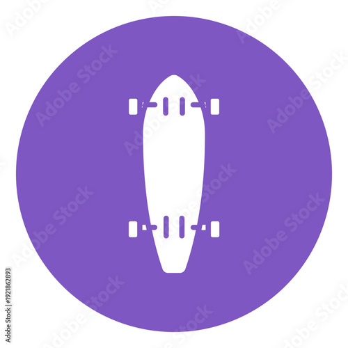Longboard Vector Icon