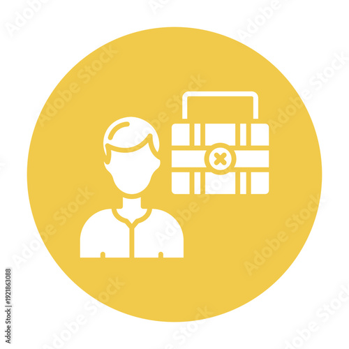 Unemployment Vector Icon