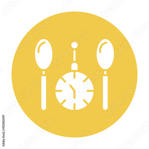 Intermittent Fasting Vector Icon