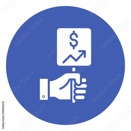 Bid Increment Vector Icon