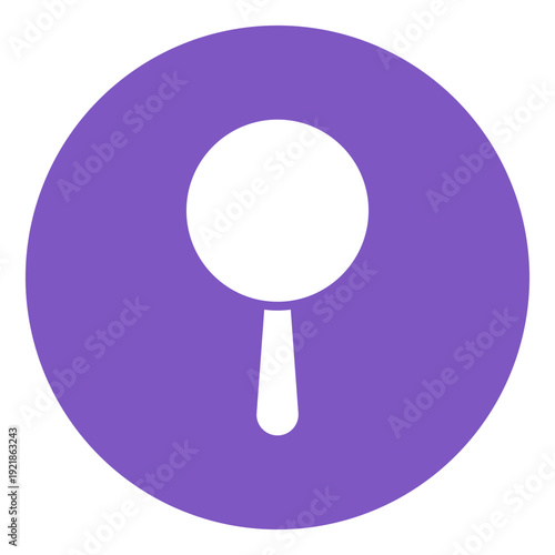 Bidding Paddle Vector Icon