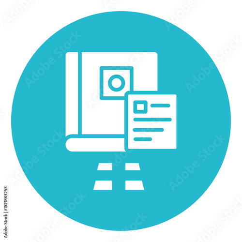 Cataloguing Vector Icon