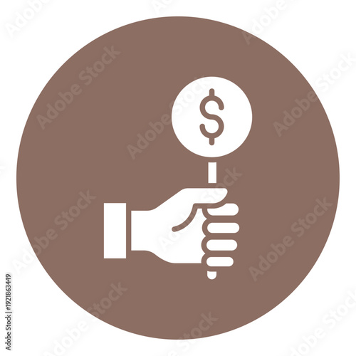 Maximum Bid Vector Icon