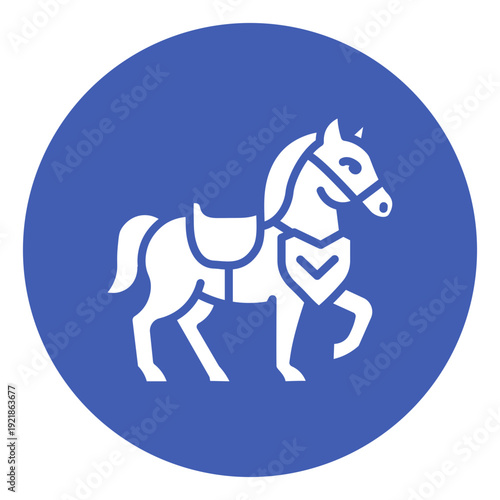 War Horse Vector Icon