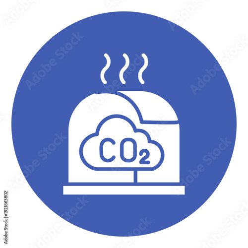 Greenhouse Gases Vector Icon
