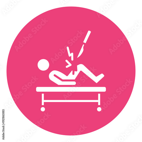 Trauma Surgery Vector Icon