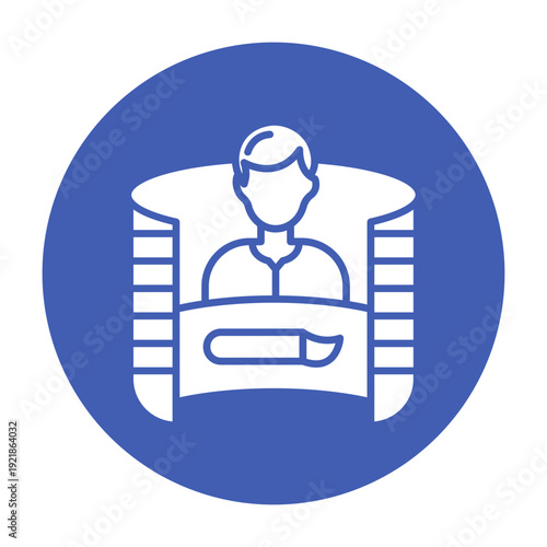 Virtual Makeover Vector Icon