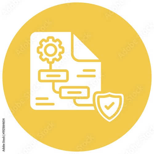 Safety Procedures Vector Icon