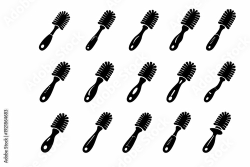 Simple variation icon grip refined generation tactile concept shape image vector detail