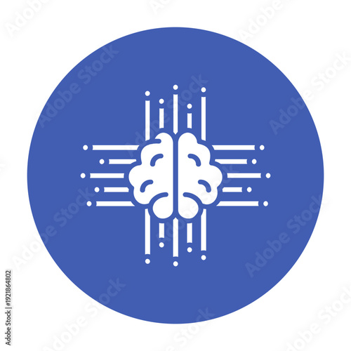 Artificial Intelligence Vector Icon