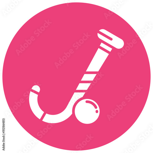 Hockey stick Vector Icon