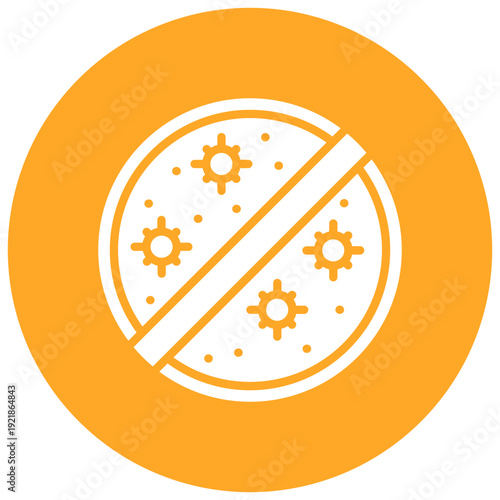 Quarantine Zone Vector Icon