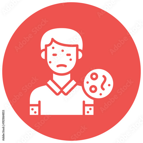 Infected Person Vector Icon