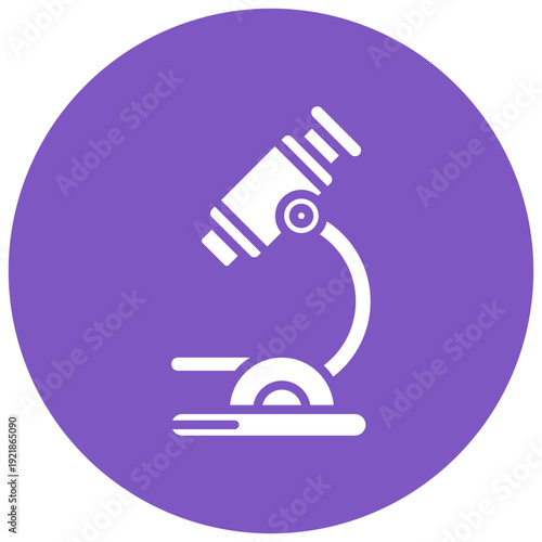 Microscope Vector Icon