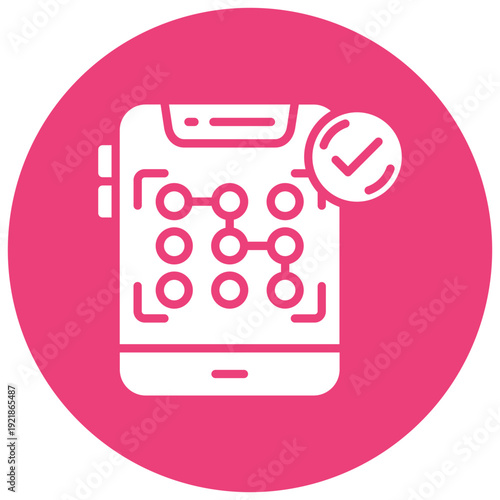 Pattern Recognition Vector Icon