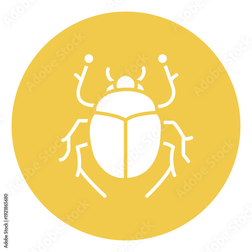 Scarab Vector Icon