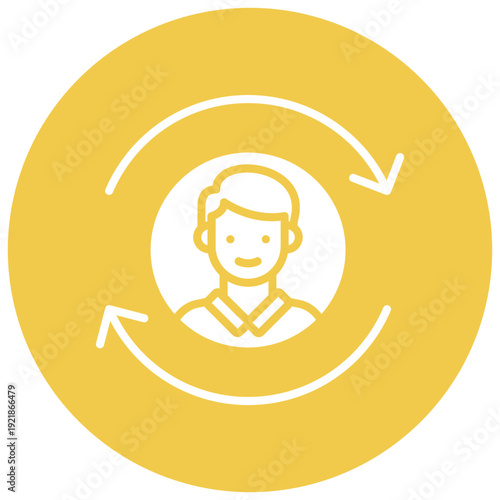Customer Retention Vector Icon