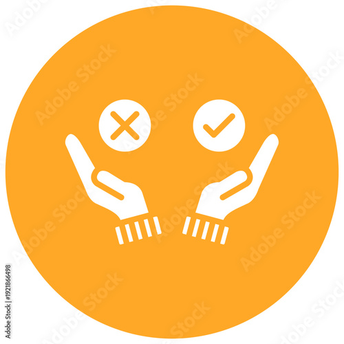 Decision Making Vector Icon