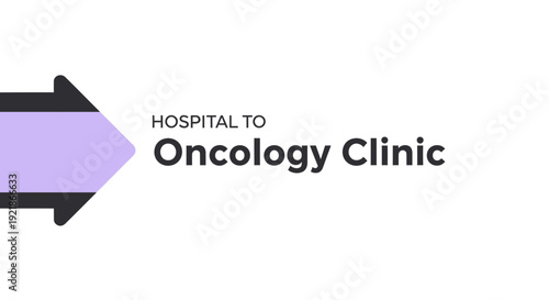 Hospital To Oncology Clinic: Modern Graphic Design Illustrates Healthcare Direction
