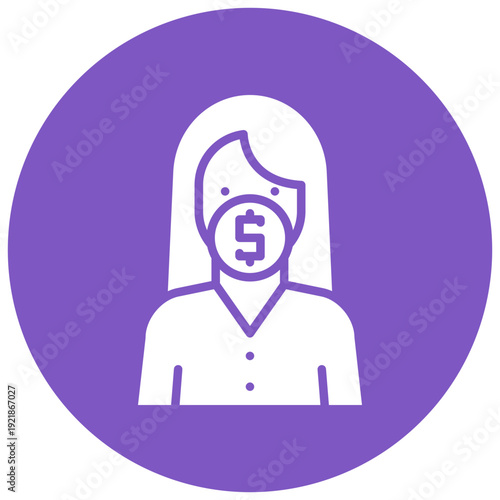Hush Money Vector Icon