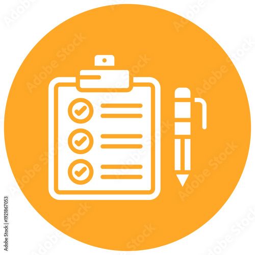 Inquiry Form Vector Icon